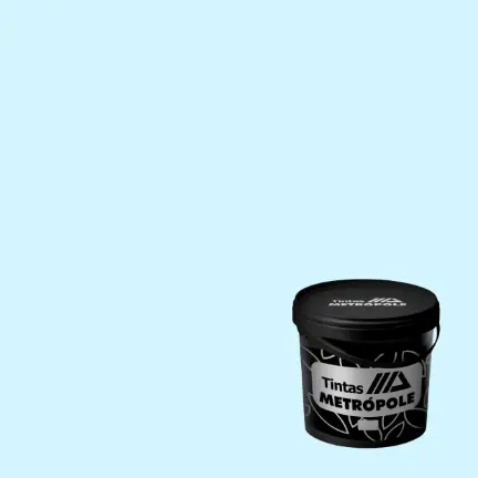 Tinta AT500 - Parede Interna e Externa Lavável - 18L - Até 500m² por Demão - Azul Céu