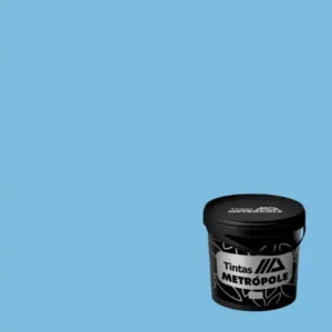Tinta AT500 - Parede Interna e Externa Lavável - 18L - Até 500m² por Demão - Azul Sereno