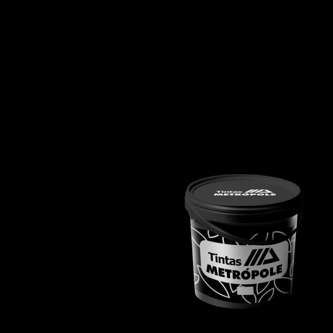 Tinta Emborrachada para Piso - Externa Lavável 18L - Preto